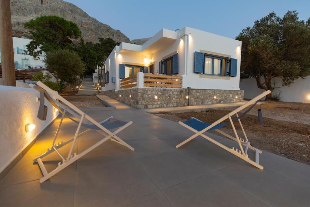 Villa Maria - Seashore Serenity Villa At Myrties Beach Kalymnos Esterno foto